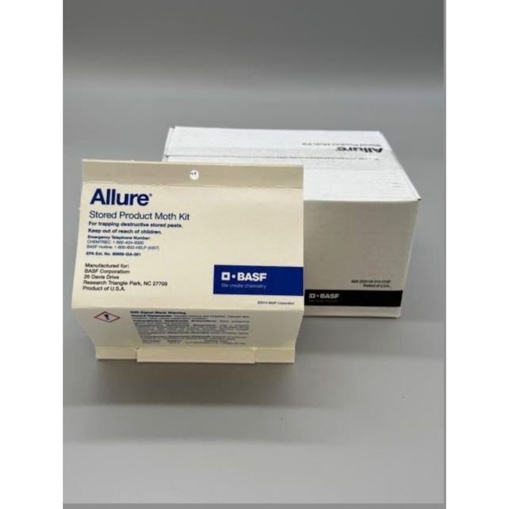24 pack ALLURE PT 4 Pantry Moth Indian Meal Bird Seed Traps stored product kit